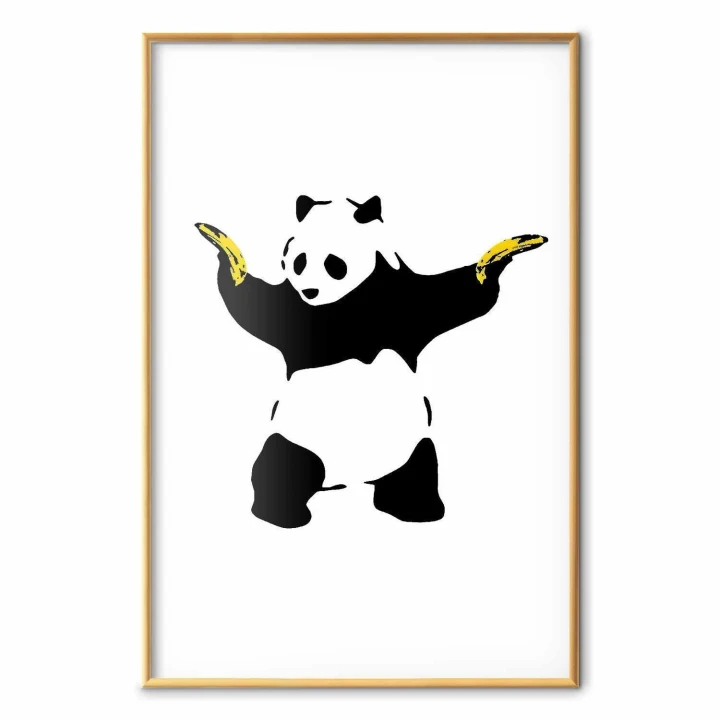 Plakat - Panda with Guns