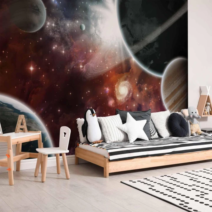 Fototapeta - Spacer w przestworzach