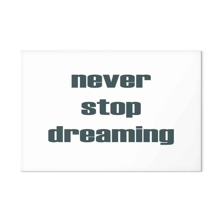 Obraz - Never Stop Dreaming (1-częściowy) szeroki