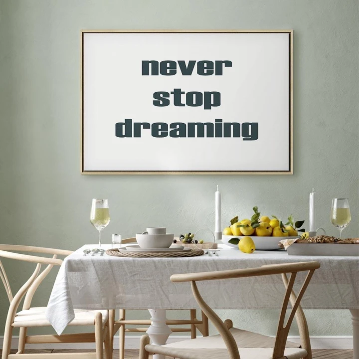 Obraz - Never Stop Dreaming (1-częściowy) szeroki