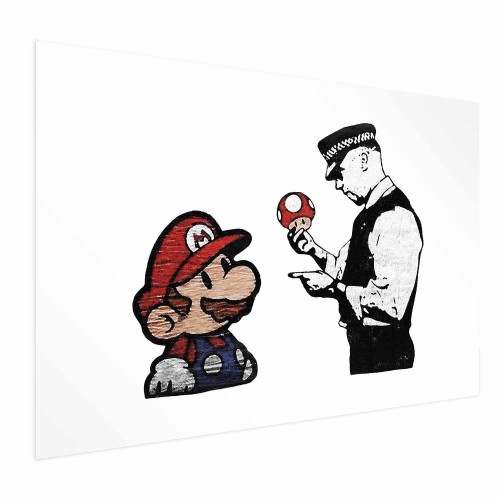 Plakat - Banksy: Grzybiarz