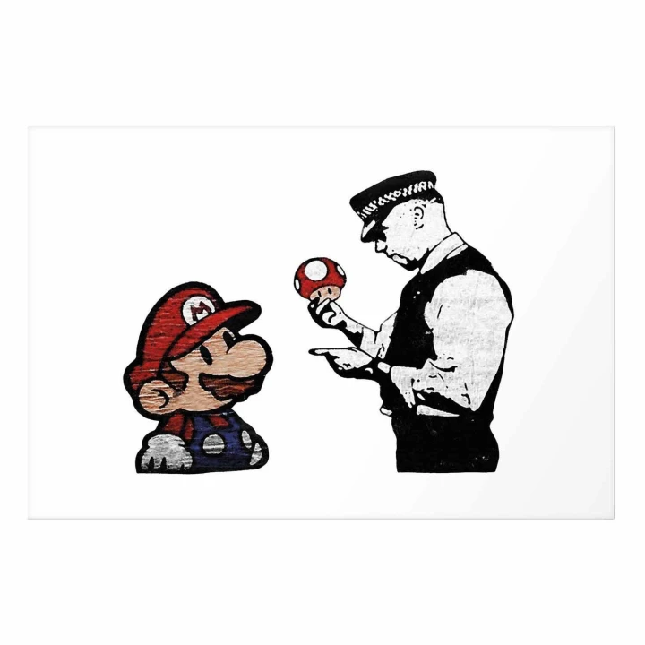Plakat - Banksy: Grzybiarz