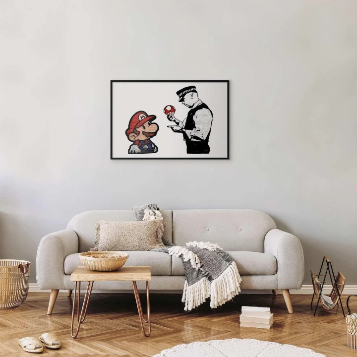 Plakat - Banksy: Grzybiarz