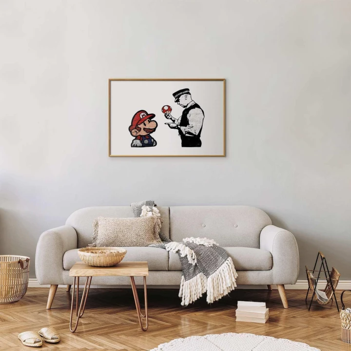 Plakat - Banksy: Grzybiarz