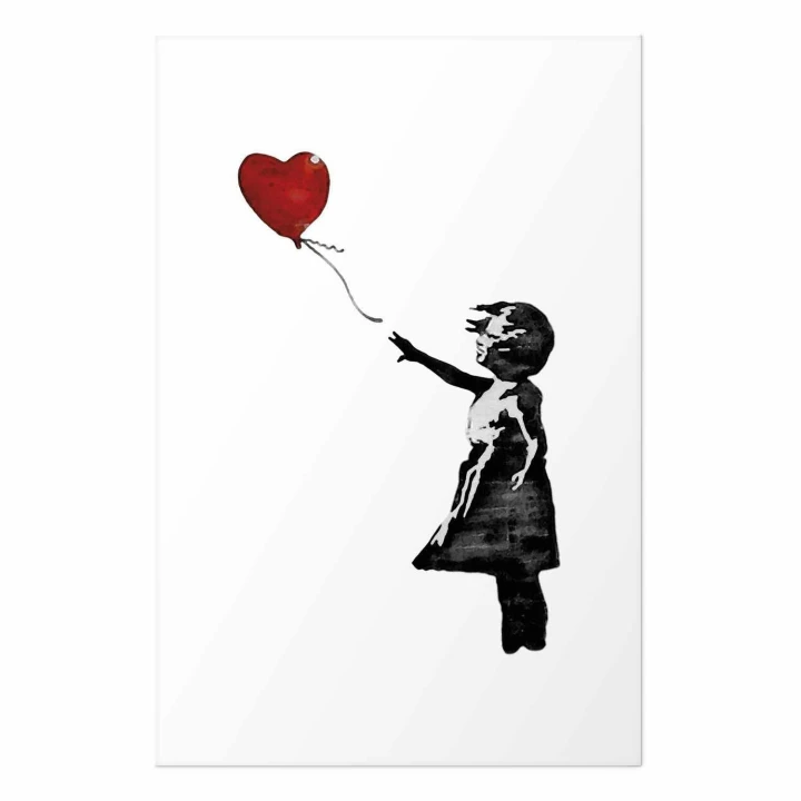Plakat - Banksy: Dziewczynka z balonem