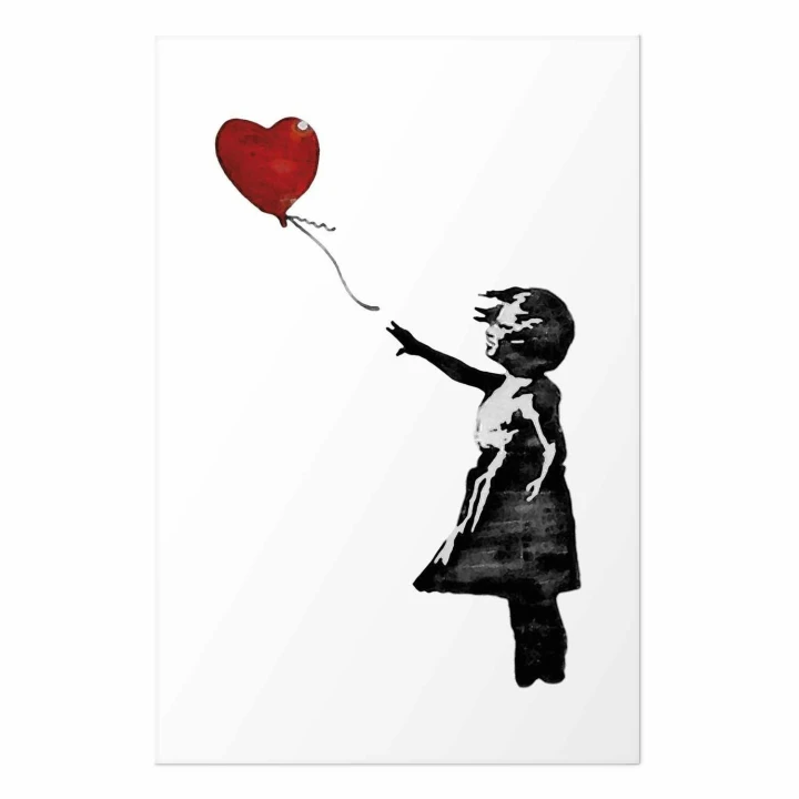 Plakat - Banksy: Dziewczynka z balonem