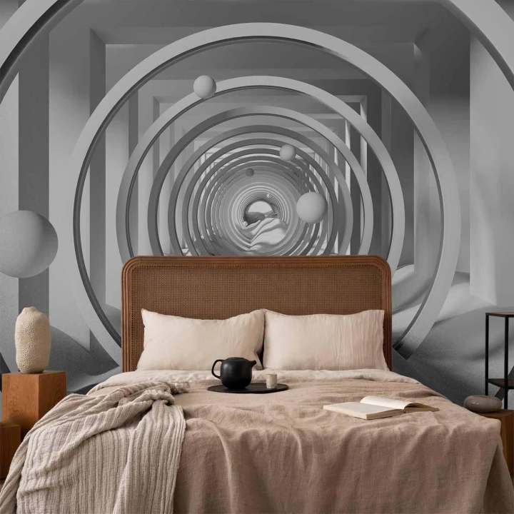 Fototapeta - Geometryczna głębia