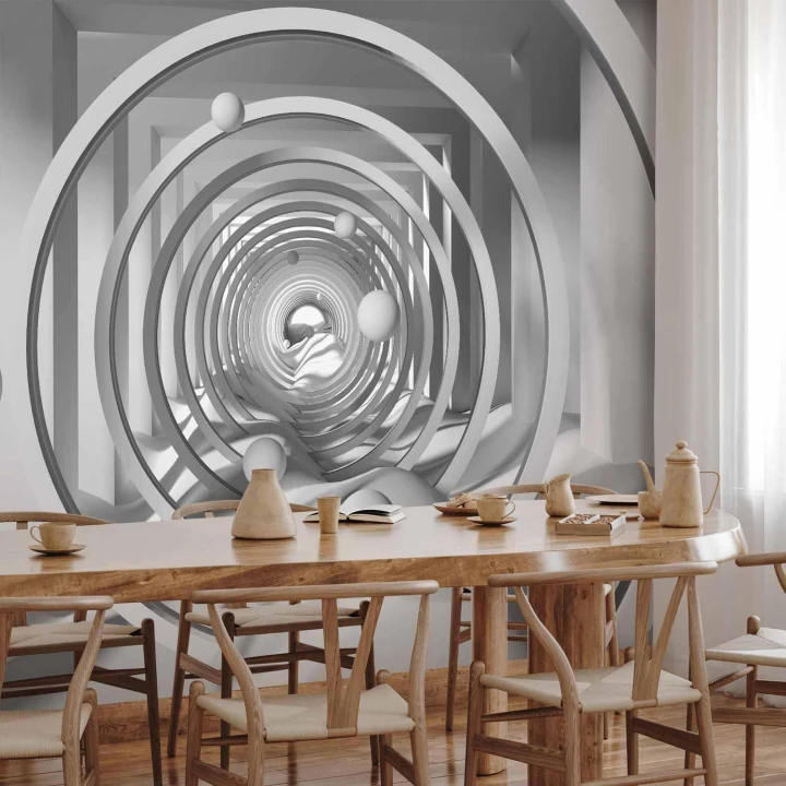 Fototapeta - Geometryczna głębia