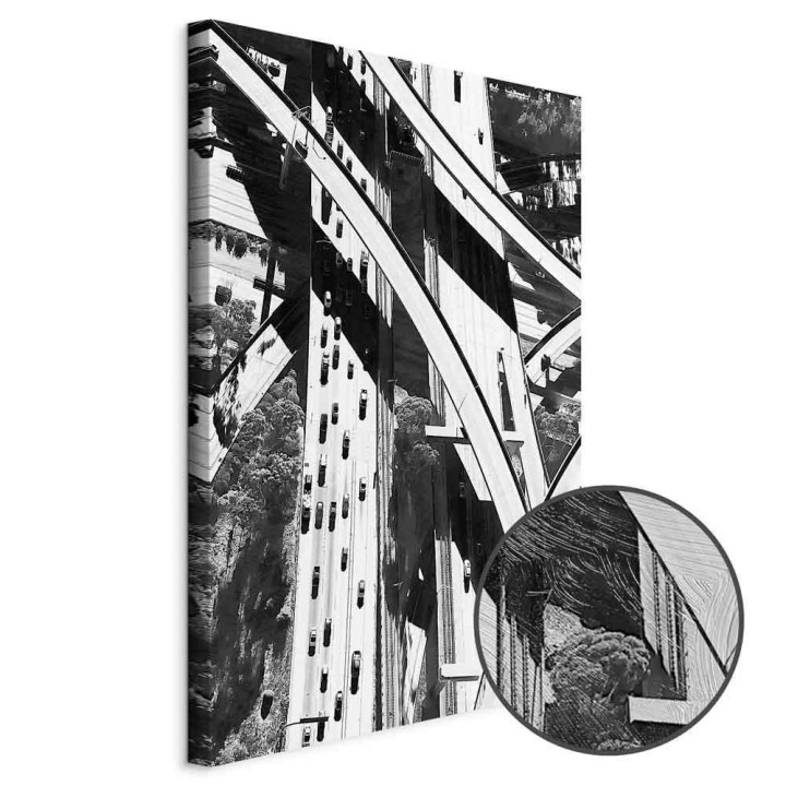 Obraz - Geometria miasta (1-częściowy) pionowy
