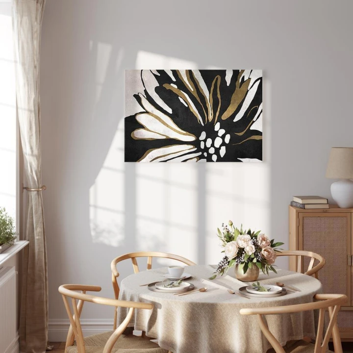 Obraz - Kwiat nocy (1-częściowy) szeroki