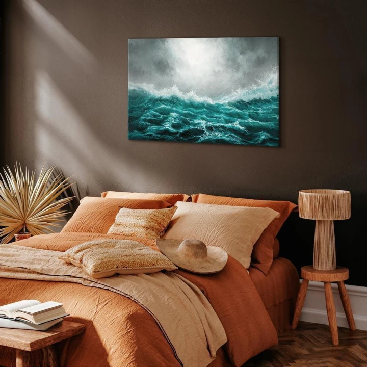 Obraz - Niespokojny ocean (1-częściowy) szeroki