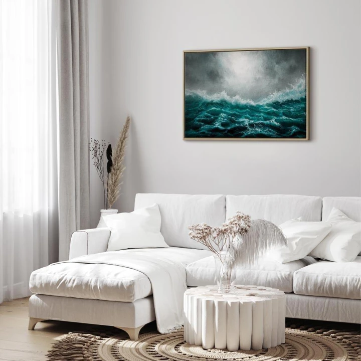 Obraz - Niespokojny ocean (1-częściowy) szeroki