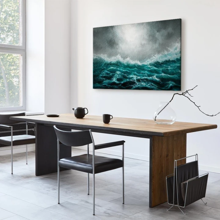 Obraz - Niespokojny ocean (1-częściowy) szeroki