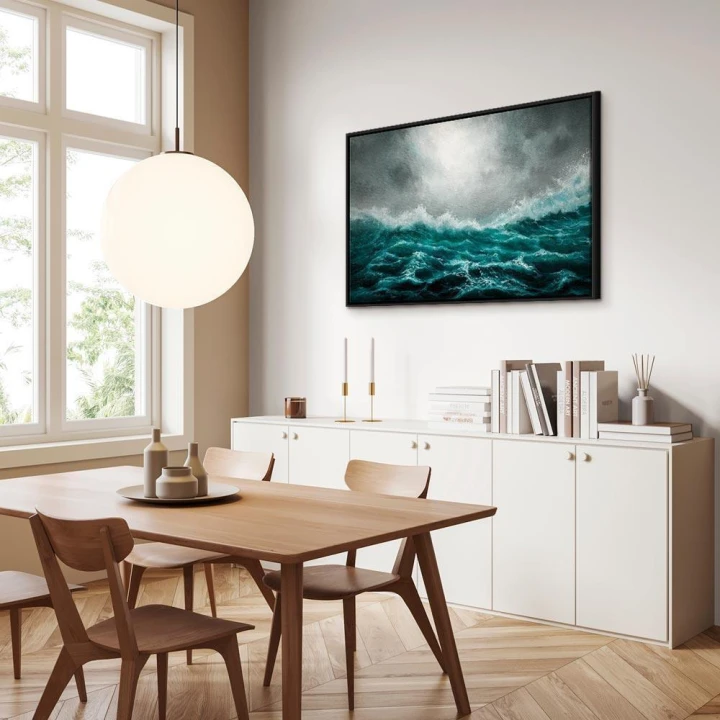 Obraz - Niespokojny ocean (1-częściowy) szeroki