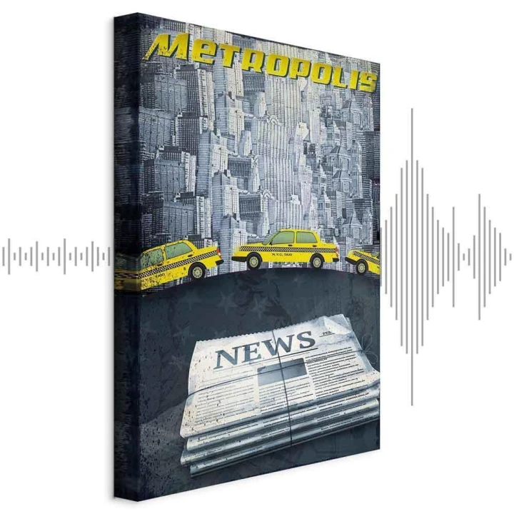 Obraz - Metropolis (1-częściowy) pionowy