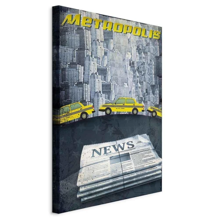 Obraz - Metropolis (1-częściowy) pionowy