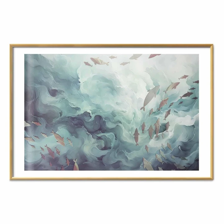 Plakat - Ryby w oceanie