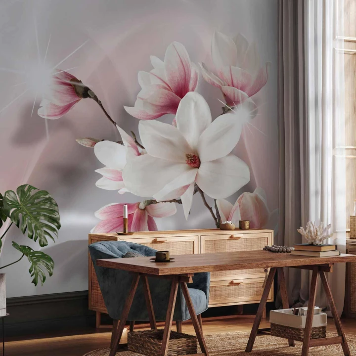 Fototapeta - Białe magnolie