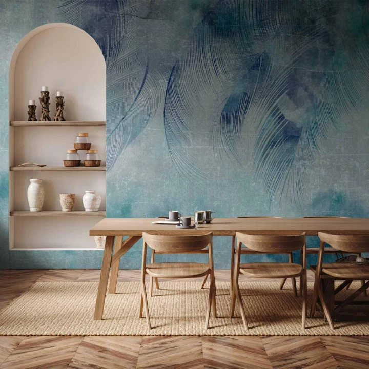 Fototapeta - Błękitny Amor