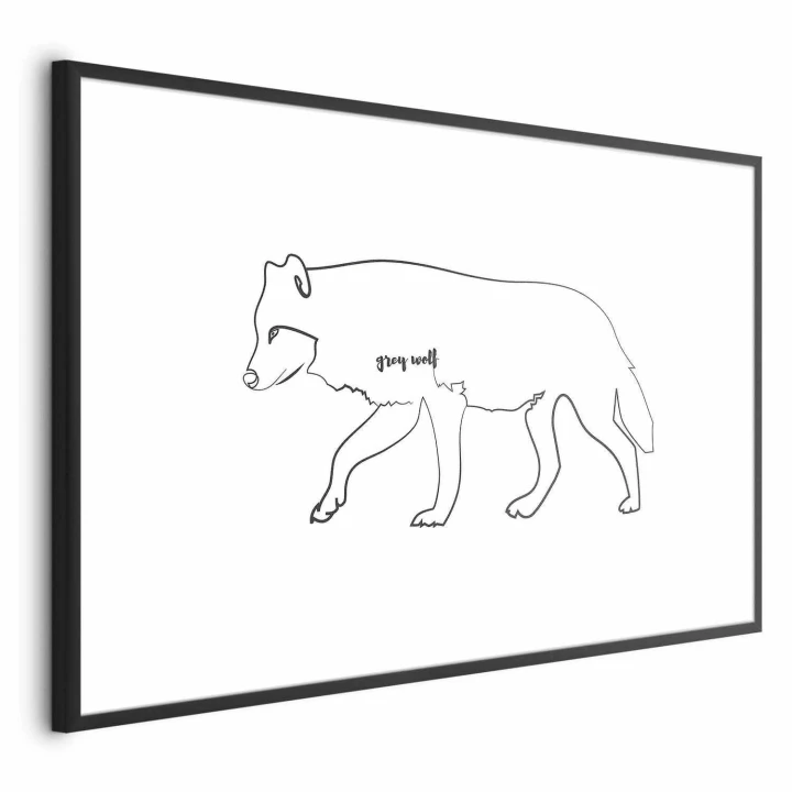 Plakat - Wilk