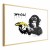 Plakat - Banksy: Małpa z bananem