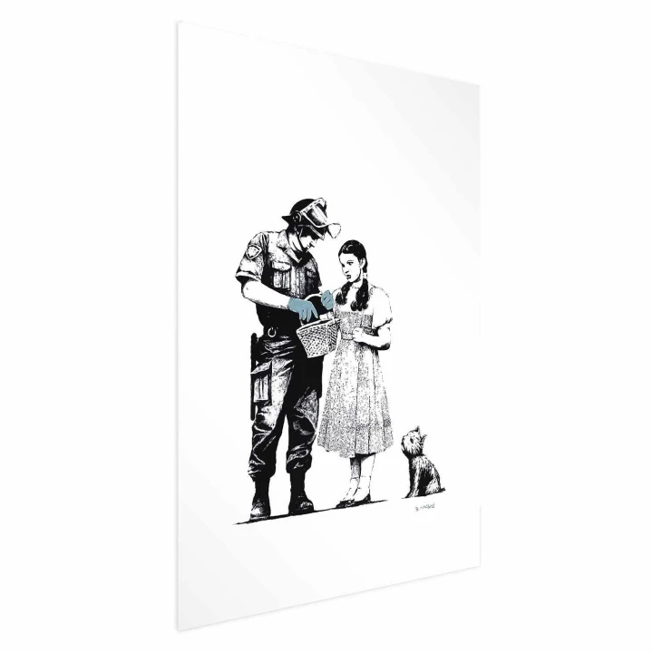 Plakat - Dorotka i policjant
