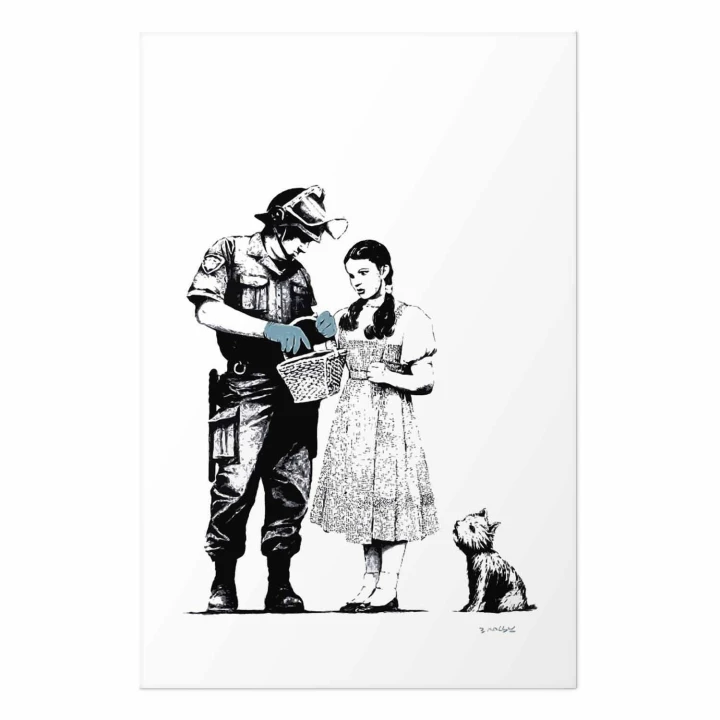 Plakat - Dorotka i policjant