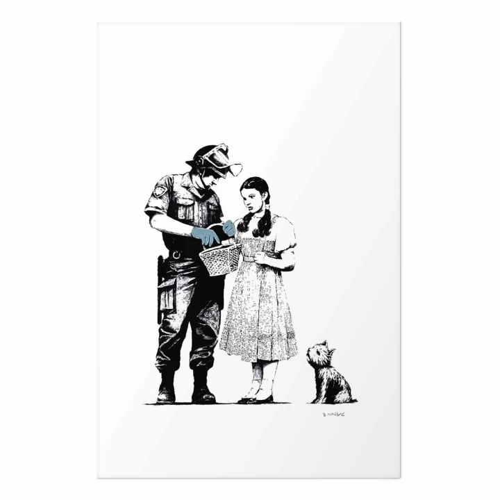 Plakat - Dorotka i policjant