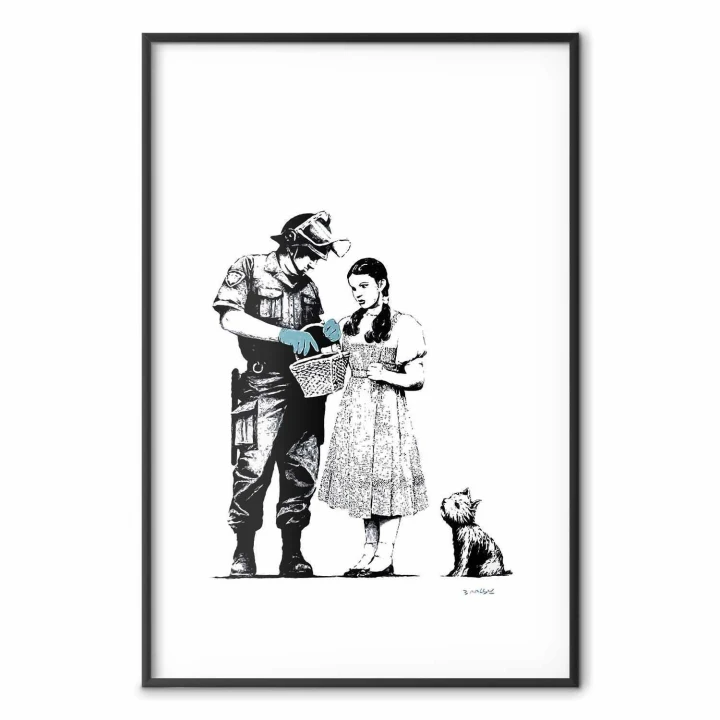 Plakat - Dorotka i policjant