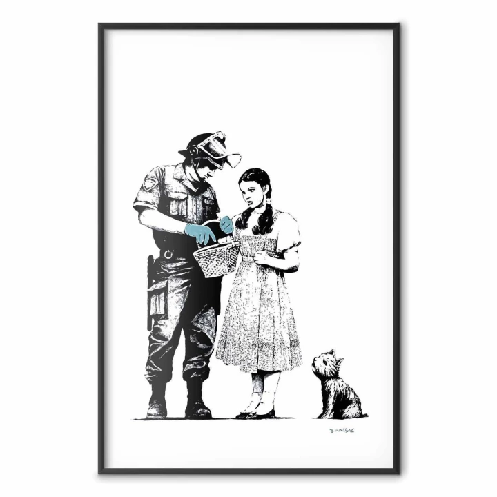Plakat - Dorotka i policjant