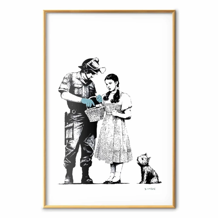 Plakat - Dorotka i policjant