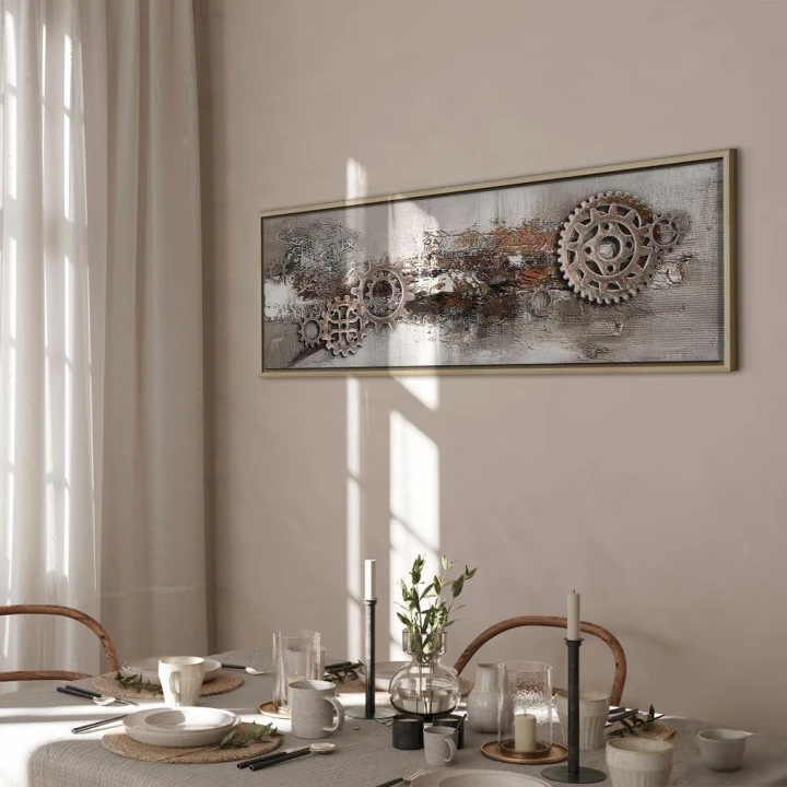 Obraz - Stalowe korby (1-częściowy) wąski