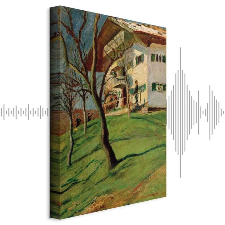 Obraz - August Macke – Nasz mały domek w Tegernsee