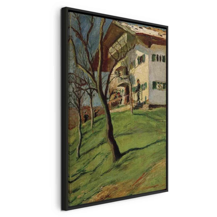 Obraz - August Macke – Nasz mały domek w Tegernsee