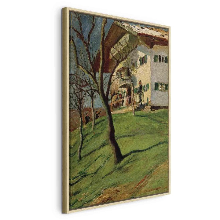 Obraz - August Macke – Nasz mały domek w Tegernsee