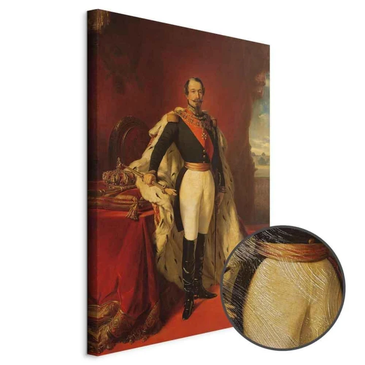 Obraz - Franz Xaver Winterhalter – Portret Napoleona III