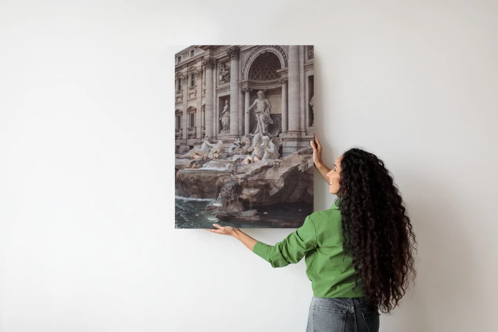 Plakat Fontanna W Rione Trevi Rzym