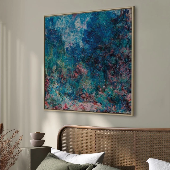 Obraz - Claude Monet – Dom artysty widziany z ogrodu różanego