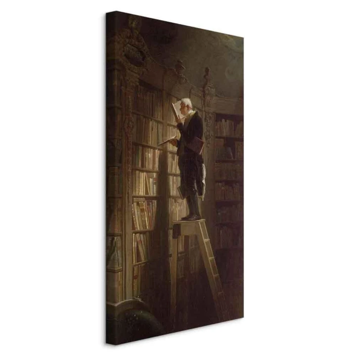 Obraz - Carl Spitzweg – Bibliotekarz
