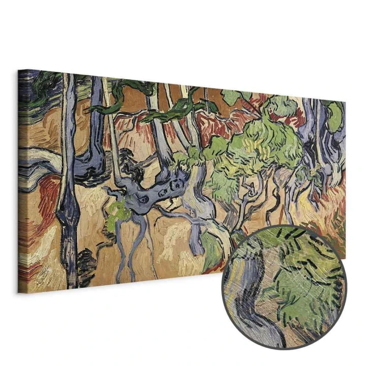 Obraz - Vincent Van Gogh – Korzenie drzew
