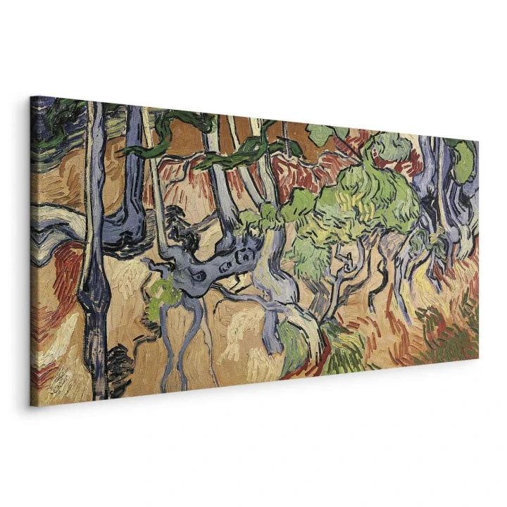 Obraz - Vincent Van Gogh – Korzenie drzew