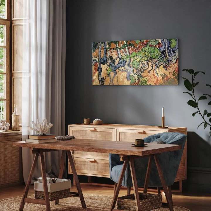 Obraz - Vincent Van Gogh – Korzenie drzew