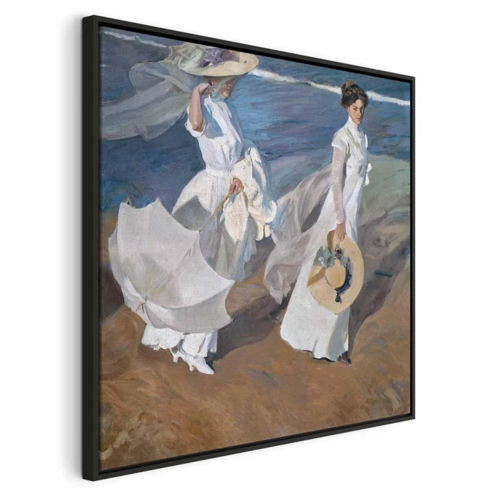 Obraz - Joaquín Sorolla y Bastida – Spacer wzdłuż brzegu morza