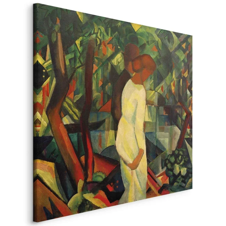 Obraz - August Macke – Para w lesie
