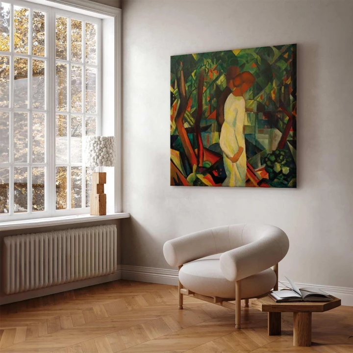 Obraz - August Macke – Para w lesie