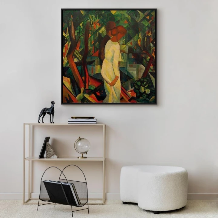 Obraz - August Macke – Para w lesie