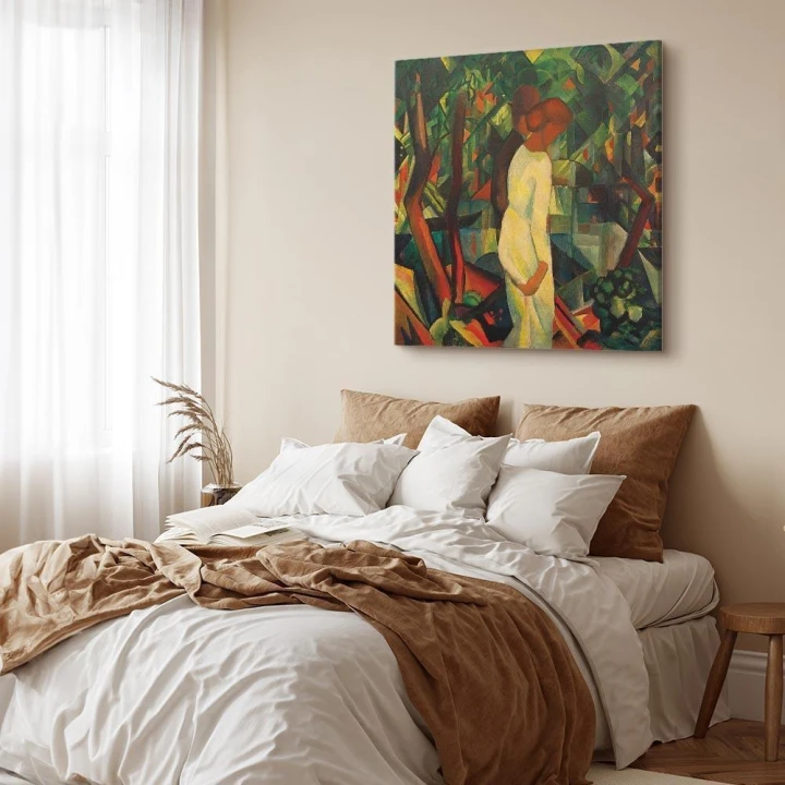Obraz - August Macke – Para w lesie