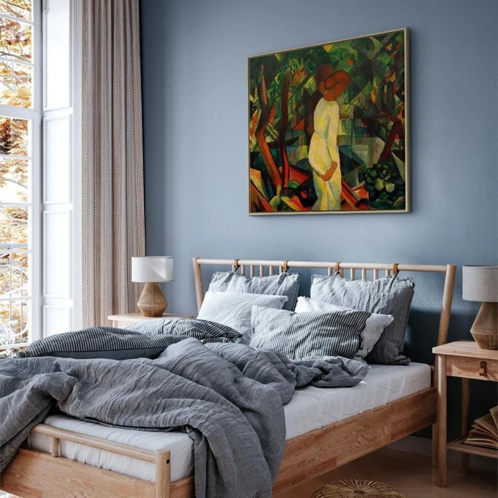 Obraz - August Macke – Para w lesie