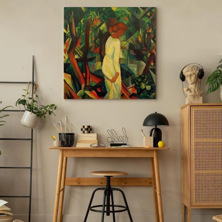 Obraz - August Macke – Para w lesie