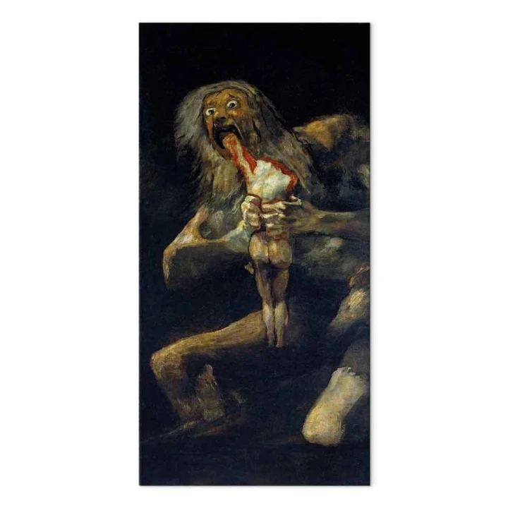 Obraz - Francisco Goya – Saturn pożerający własne dzieci